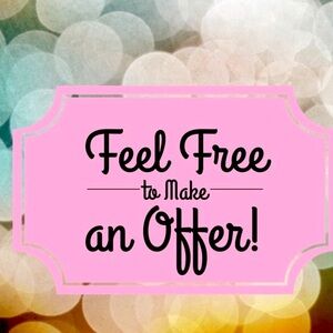 Make an offer. All offers are considered or countered.